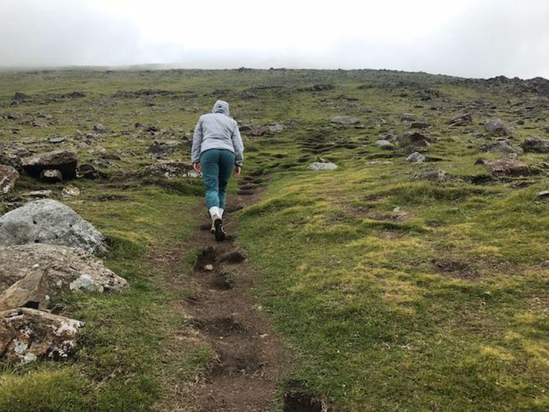 Slættaratindur - hike to summit
