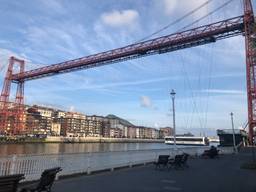 Vizcaya Bridge - world's 1st people / traffic on a high suspended gondola
