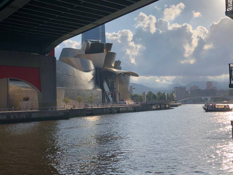 Guggenheim Museum, Bilbao city centre