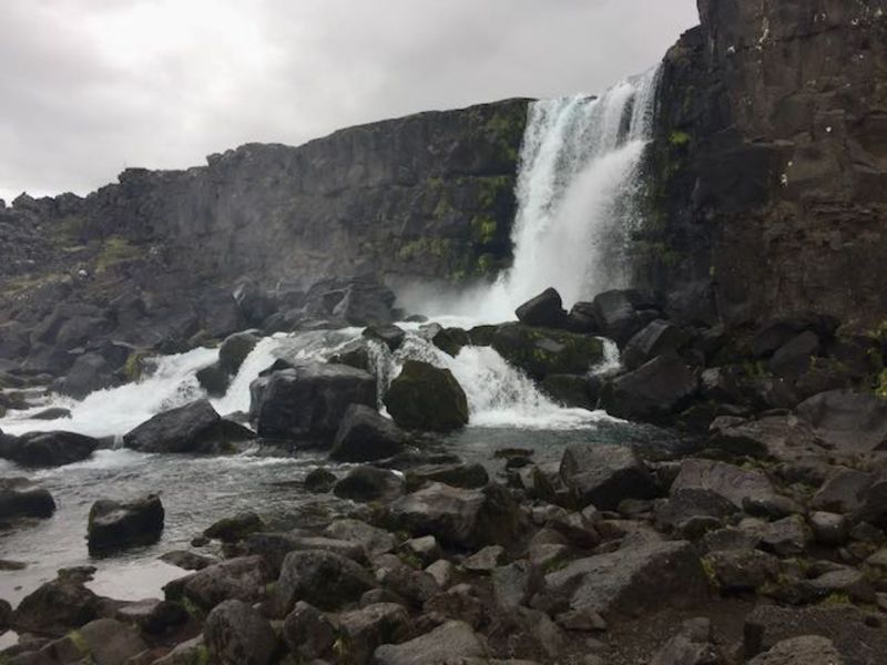 Hakid View-Point and Oxararfoss Waterfall