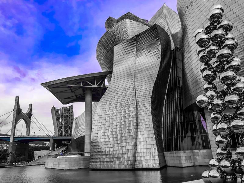 Guggenheim Museum, Bilbao city centre